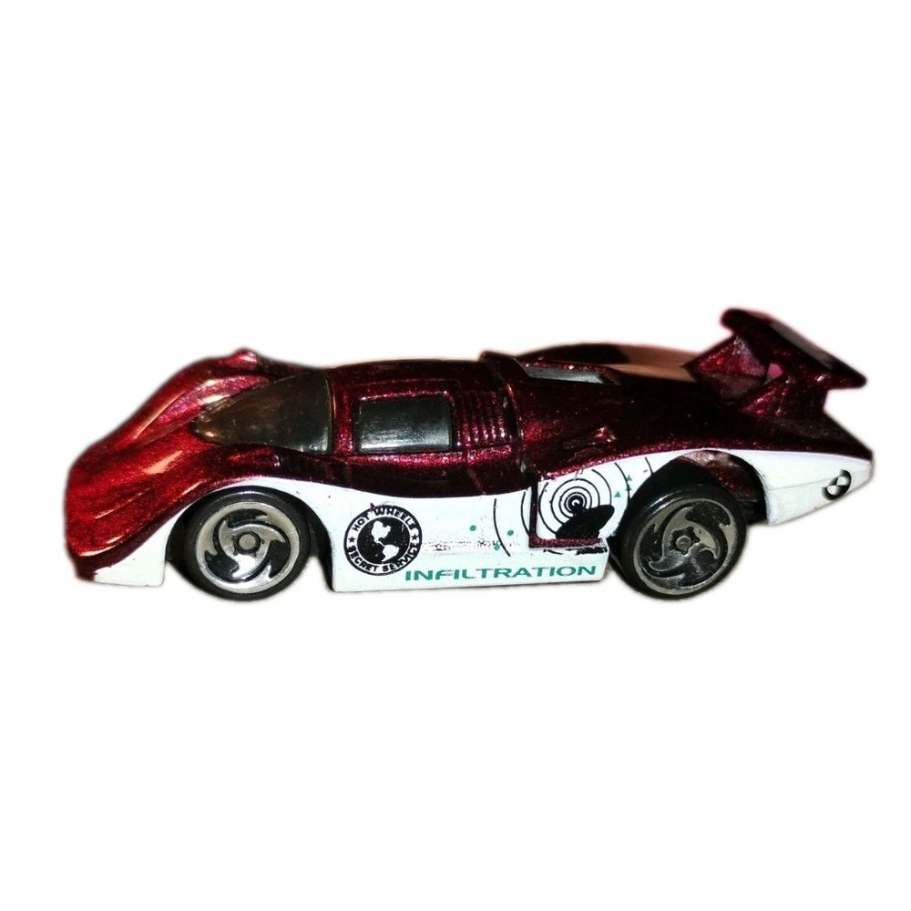 Vntg‎ 1983 Hot Wheels Red Secret Service Infiltration Vehicle, Back Half Pops-up - Picture 2 of 8
